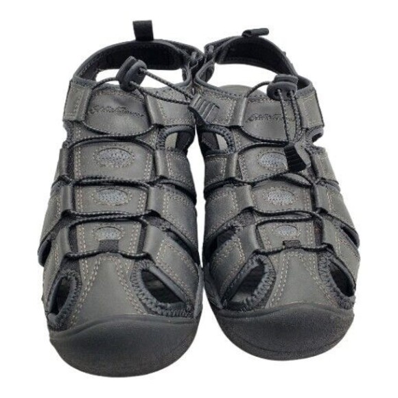 Eddie Bauer Other - Eddie Bauer Men's 9M Meridian Bump Toe Sandal Black River Float Trip Water‎ Shoe